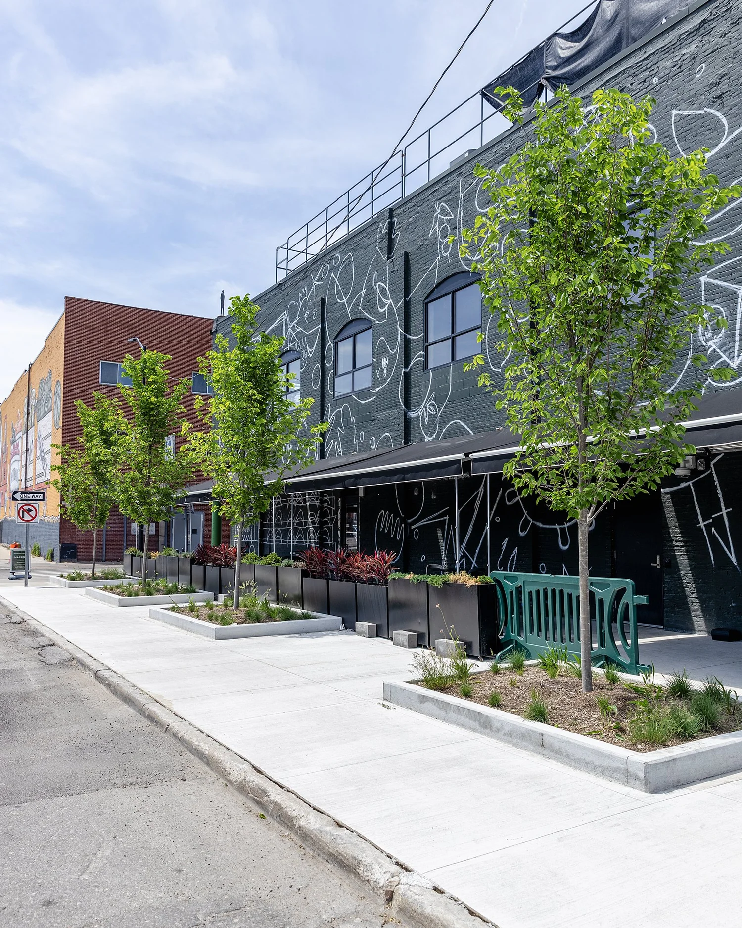 The Outdoor Patio — covered outdoor seating