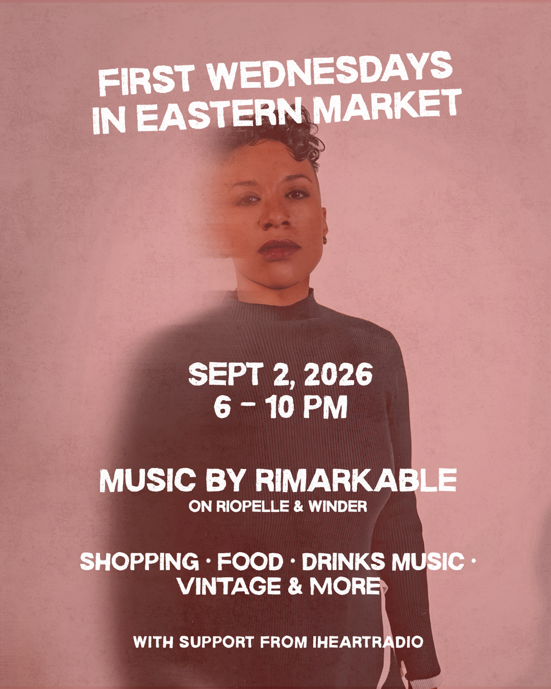 First Wednesdays in Eastern Market flyer — September 2, 2026 edition