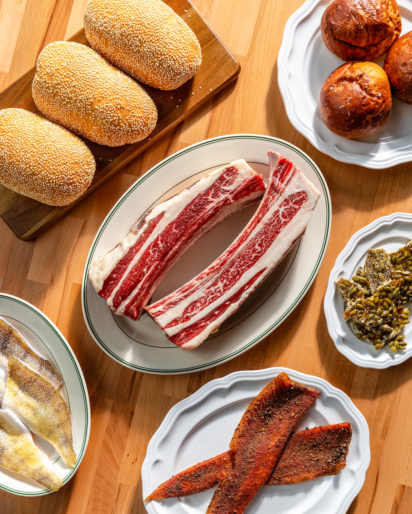 Butcher's board — charcuterie and seasonal accompaniments
